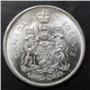 Image 2 : Canada 1965 Silver 11.5G Canadian 50Cent Coin