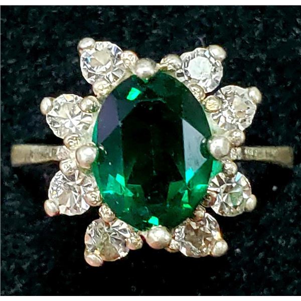 Silver Cubic Zirconia Ring