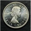 Image 1 : Canada 1964 Silver 5.72G Canadian 25Cent Coin