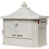 Image 1 : Gibraltar Mailboxes Hamilton Large Capacity Cast Aluminum Post-Mount Mailbox (Photo May Not Match Pr