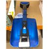 Image 2 : Folding Sport Utility Shovel - Blue - Collapsible Design - Perfect for Camping and Other Outdoor Act