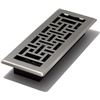 Image 1 : Manor House 3 x 10" Vent Covers BLACK (Photo Color DOES NOT MATCH)