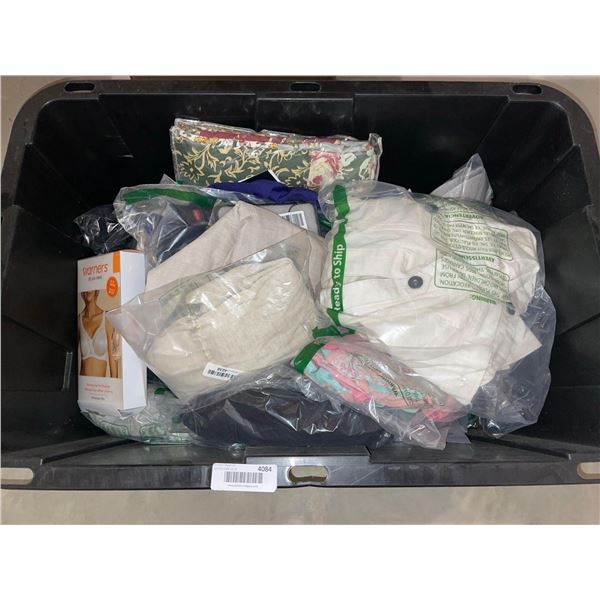 Assort Lot of NEW Clothes Bin Included