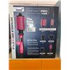 Image 2 : The Knot Dr BC114C All-in-One Mini Oval Dryer Brush. Dry and Style For All Hair Types, Pink
