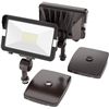 Image 1 : HYPERLITE 30W LED Flood Light with Adjustable 180° Knuckle Mount 3600LM 5000K Outdoor Flood Light wi