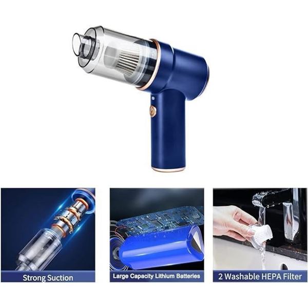 Wireless Car Vacuum Cleaner 10000pa Hand Held Vacuum Cleaners