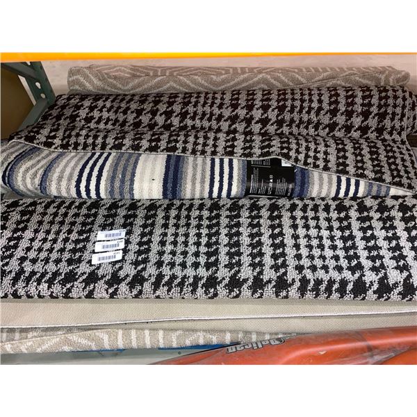 LOT OF 4 ASSORTED AREA RUGS