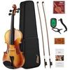 Image 1 : Eastar EVA-330 4/4 Violin Set Full Size Fiddle for Adults with Hard Case, Shoulder Rest, Rosin, Two 