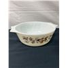 Image 2 : 3 Vintage Pyrex "Brown Vine" Bowls (No Lids)