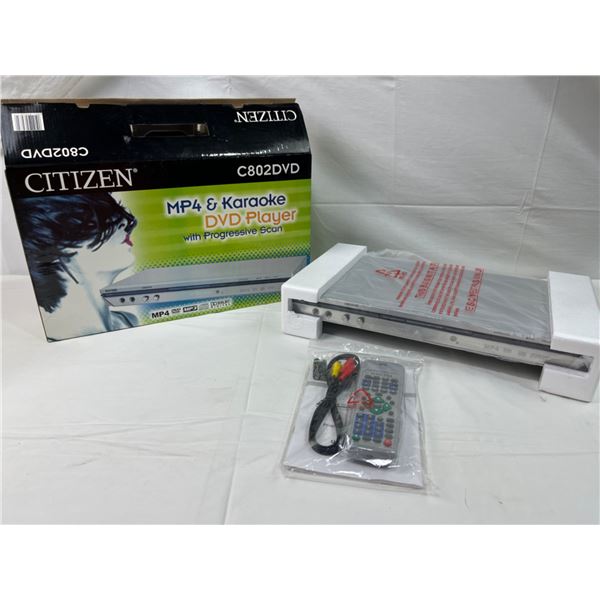 Citizen MP4 & Karaoke DVD Player