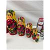 Image 3 : Assorted Russian Nesting & Wooden Hand Painted Dolls