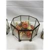 Image 3 : Assorted Glass Floral Display Boxes