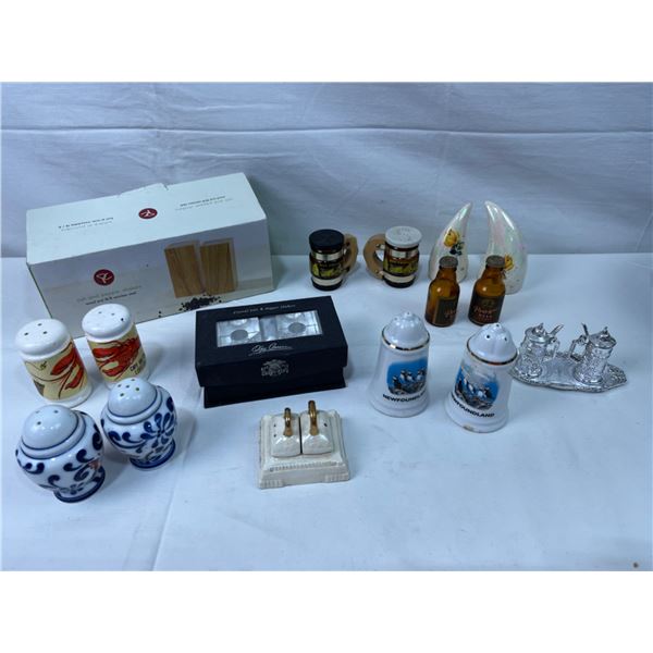 Assorted Salt & Pepper Shakers