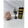 Image 1 : Himalayan Salt Lamp & Crystal Healing Tree