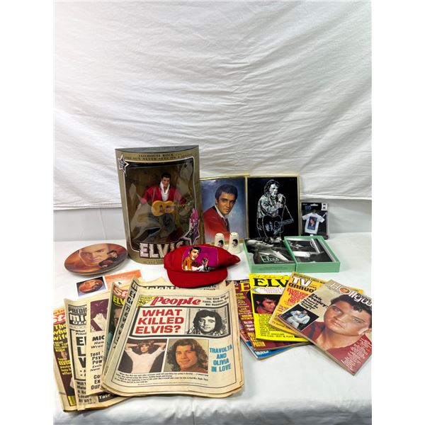 Assorted Elvis Collectables