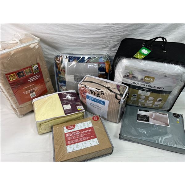 Assorted Twin Sized Bedding Needs