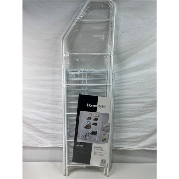 Homestyles 6 Shelf Storage Unit