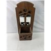 Image 1 : Wall Hanging Hall Mirror with Box