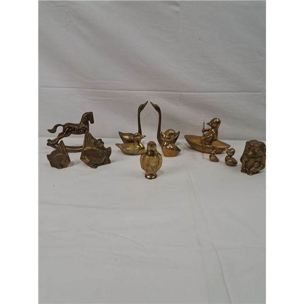 Assorted Brass Animals