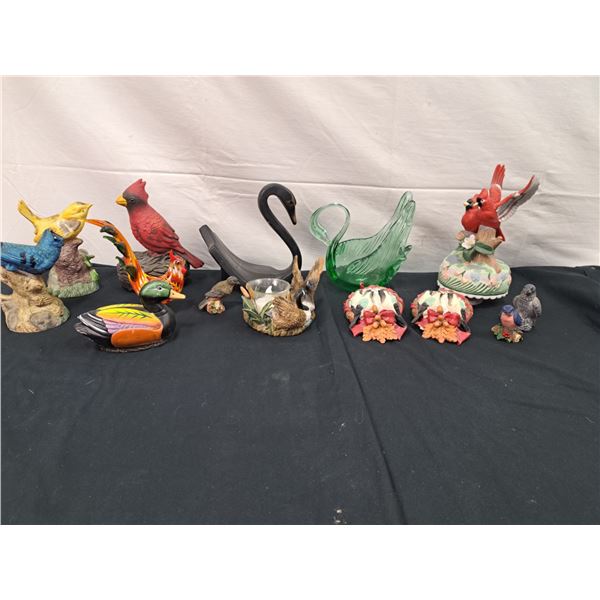 Assorted Bird Decor