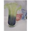Image 2 : Assorted Coloured Glass Vases