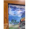 Image 2 : Wooden Display Mural with Shelves (Artist J. Fournier)