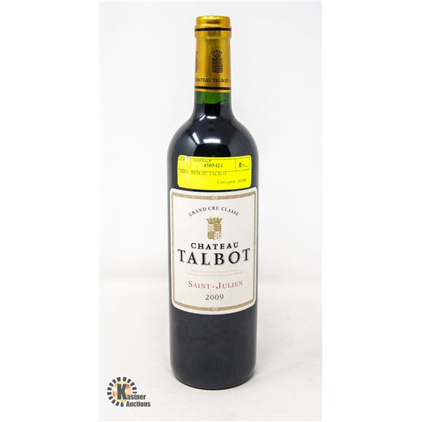 2009 CHATEAU TALBOT RETAIL $149