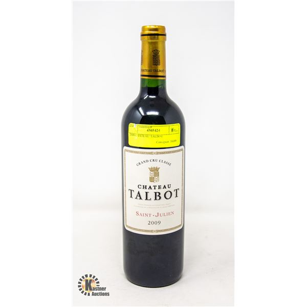 2009 CHATEAU TALBOT RETAIL $149