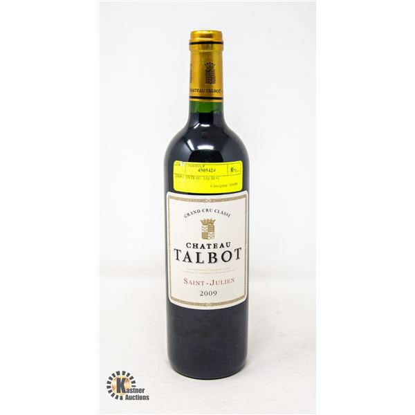 2009 CHATEAU TALBOT RETAIL $149