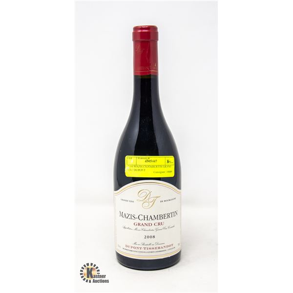 2008 MAZIS CHAMBERTIN GRAND CRU DUPONT RETAIL $175