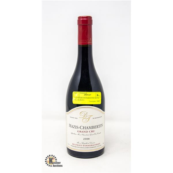 2008 MAZIS CHAMBERTIN GRAND CRU DUPONT RETAIL $175
