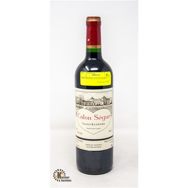2009 CHATEAU CALON SEGUR RETAIL $260