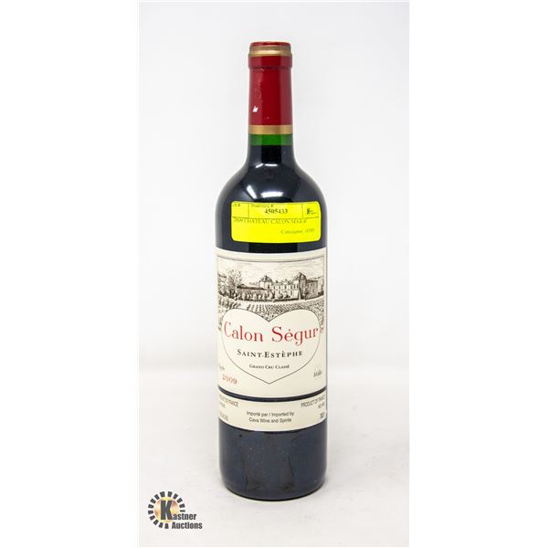 2009 CHATEAU CALON SEGUR RETAIL $260