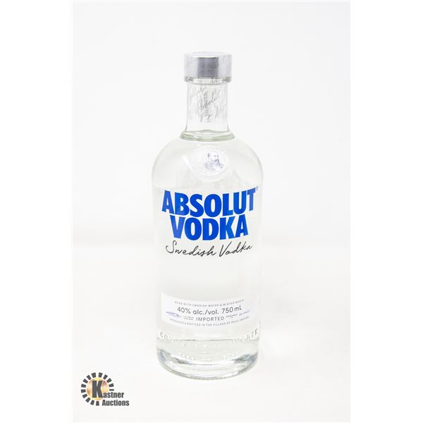 ABSOLUT VODKA 40% 750ML