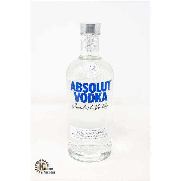 ABSOLUT VODKA 40% 750ML