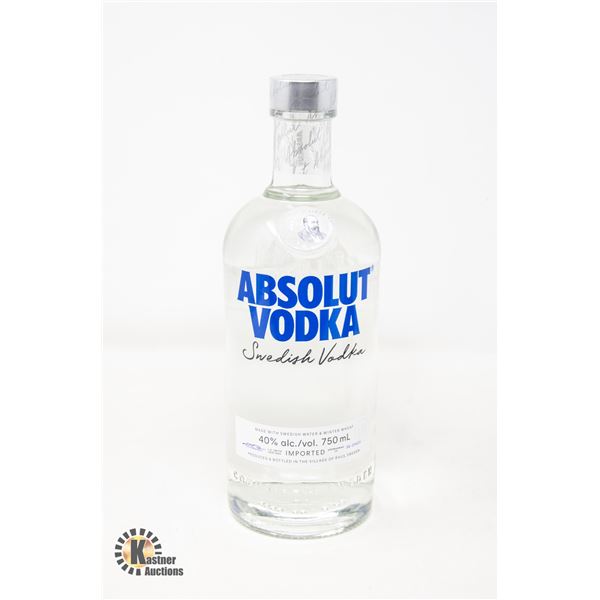 ABSOLUT VODKA 40% 750ML