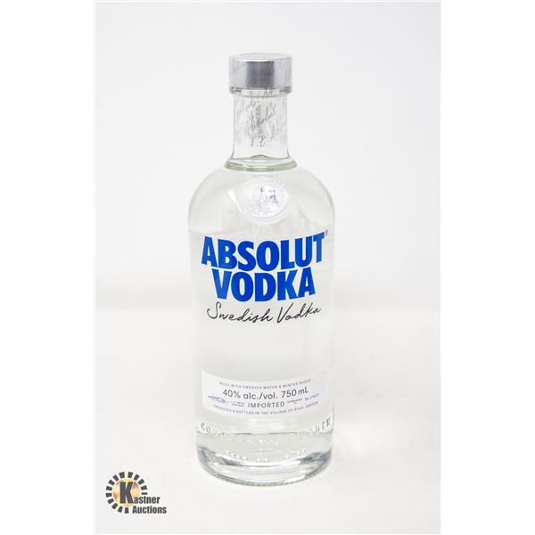 ABSOLUT VODKA 40% 750ML