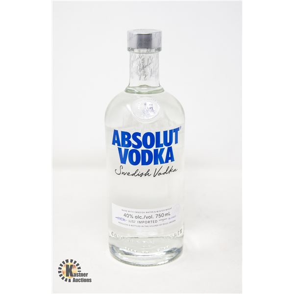 ABSOLUT VODKA 40% 750ML