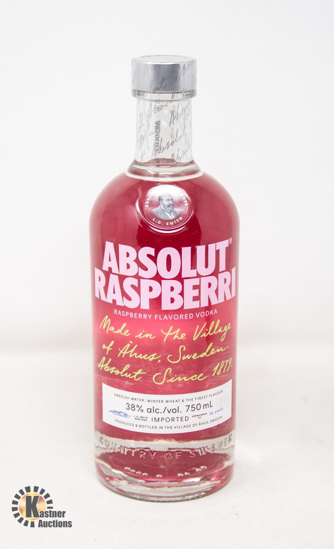 ABSOLUT RASPBERRY VODKA 750ML 38%