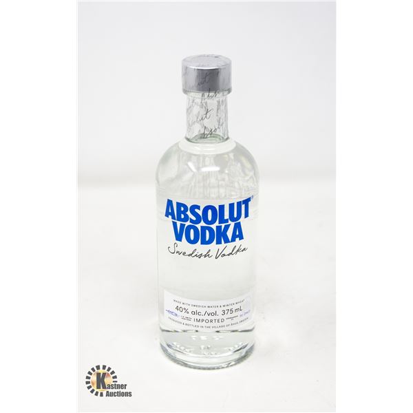 ABSOLUT VODKA 40% 375ML