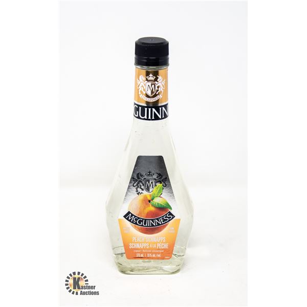 MCGUINNESS PEACH SCHNAPPS 375ML 15%