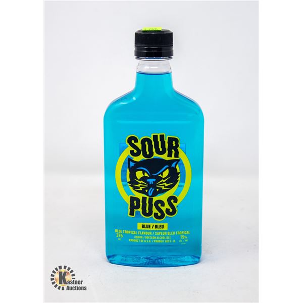 SOURPUSS BLUE TROPICAL FLAVOR 375ML 15%