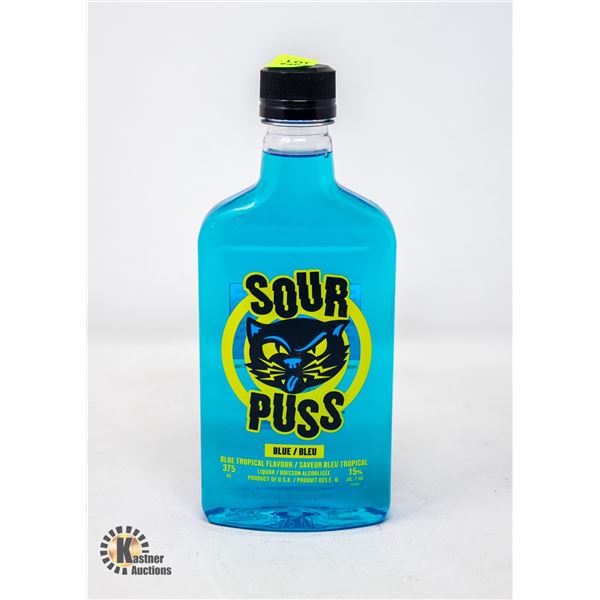 SOURPUSS BLUE TROPICAL FLAVOR 375ML 15%