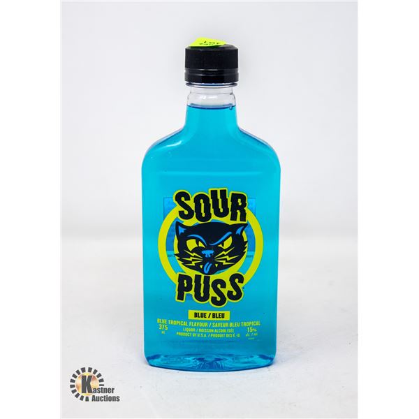 SOURPUSS BLUE TROPICAL FLAVOR 375ML 15%