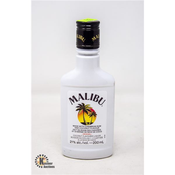 MALIBU CARIBBEAN RUM WITH COCONUT FLAVOR 200ML 21%