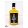 Image 1 : ROYAL RESERVE CANADIAN RYE WHISKY 375ML 40%