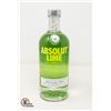 Image 1 : ABSOLUT LIME VODKA 750ML 40%