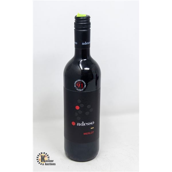 2020 ADESSO MERLOT 750ML 12%