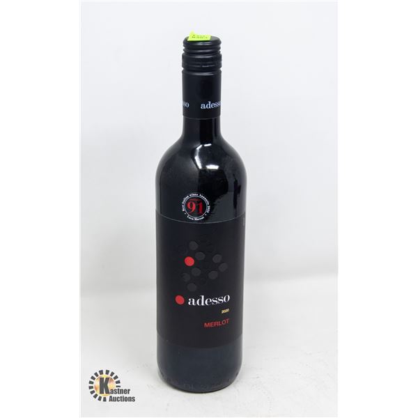 2020 ADESSO MERLOT 750ML 12%