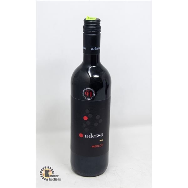 2020 ADESSO MERLOT 750ML 12%